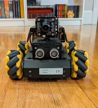 Robot navigating the NRC maze